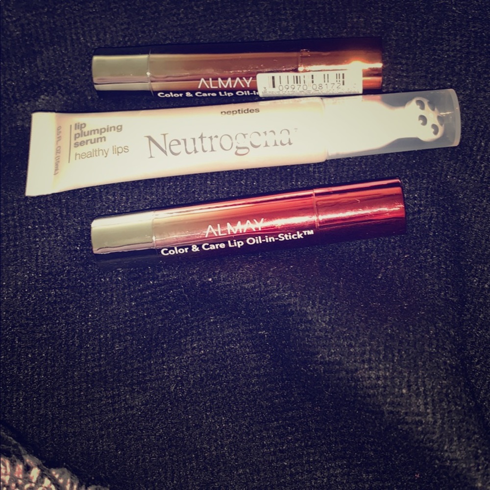 💋PLUMPING Serum & TWO Care Lip Oil-In-Sticks💋